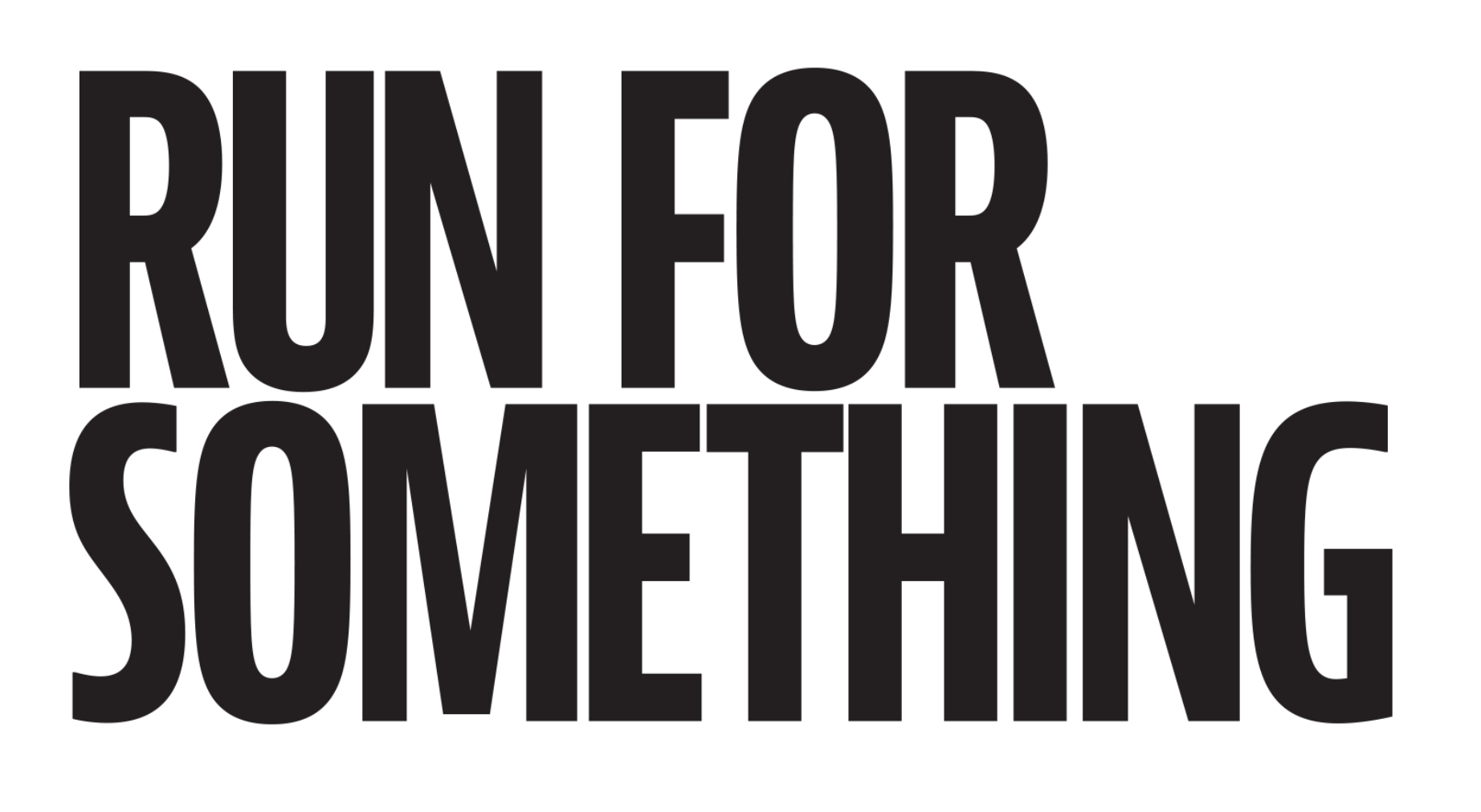 Run For Something logo