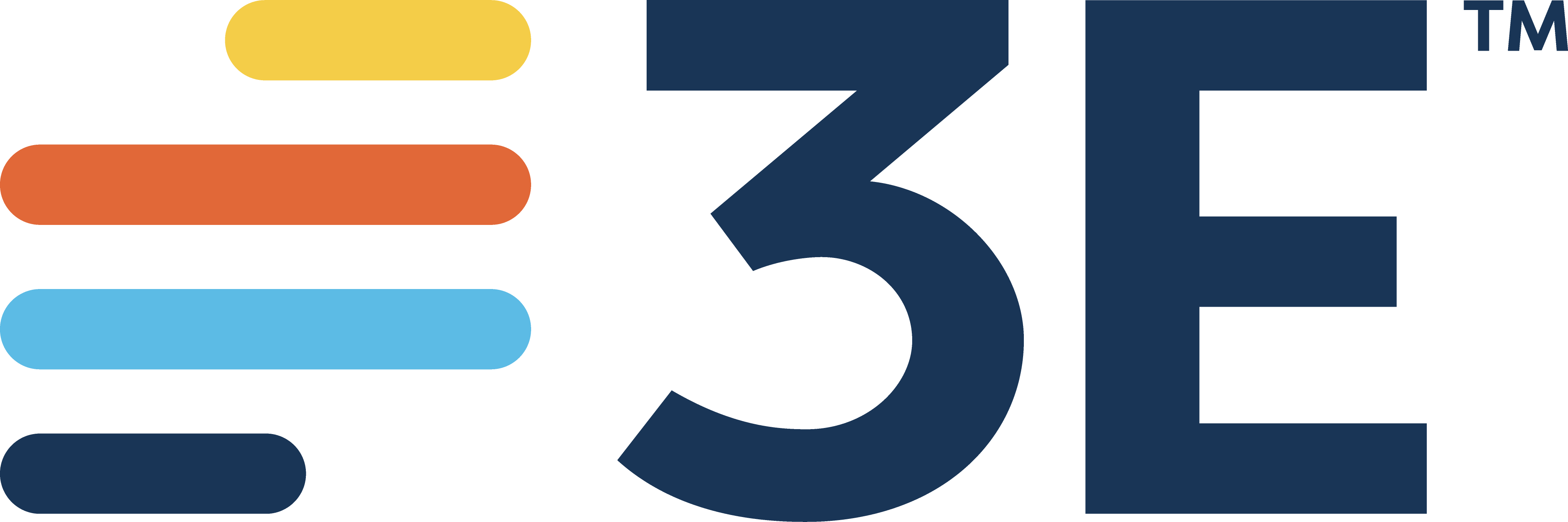 3E logo